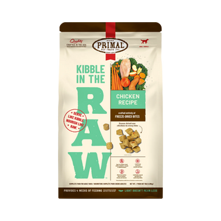 Primal Kibble In The Raw Chicken Freeze Dried Dog Food