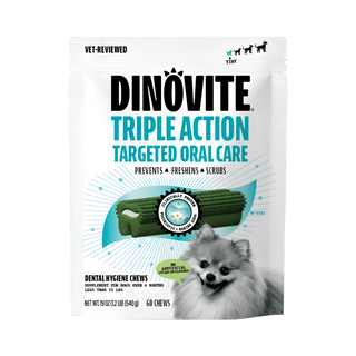 Dinovite Triple Action Dental Chews