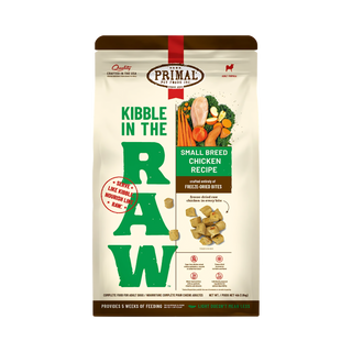 Primal Kibble In The Raw Small Breed Freeze Dried Dog Food