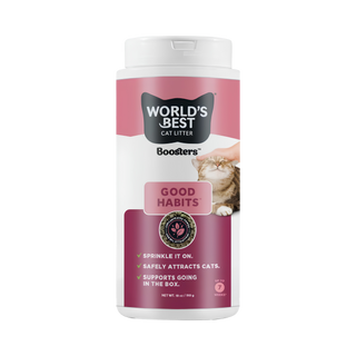 World's Best Booster Good Habits Cat Litter