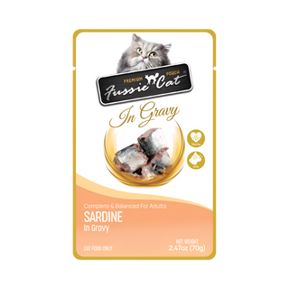 Fussie Cat Sardine Gravy Wet Cat Food