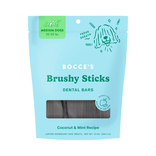 Bocce's Brushy Stick Bar Dental Dog Treats