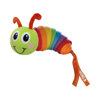 Kong Bat-A-Bout Clackz Caterpillar Cat Toy