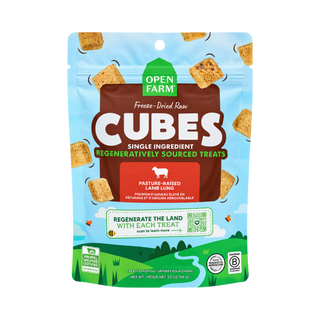 Open Farm Freeze Dried Raw Lamb Lung Dog Treats