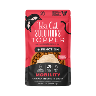Tiki Cat Solutions Topper Mobility Chicken Wet Cat Food