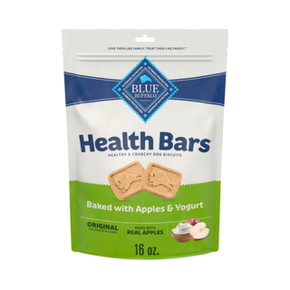 Blue Health Bar Baked Dog Treat
