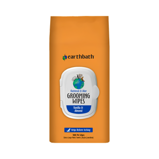 EarthBath Grooming Wipes Vanilla and Almond