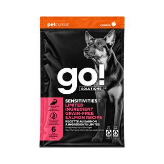 Petcurean Go! Sensitivities Limited Ingredient Grain Free Salmon Dry Dog Food