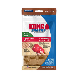 Kong Snacks Large Liver Dog Treat