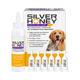 Silver Honey Animal Health Rapid Ear Care Treatment