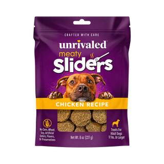 Unrivaled Meaty Chicken Sliders Dog Treats