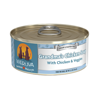 Weruva Grandma's Chicken Soup With Chicken & Vegetables Wet Dog Food