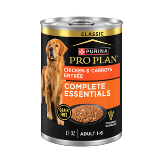 Purina Pro Plan Adult Complete Essentials Grain Free Chicken & Carrots Wet Dog Food