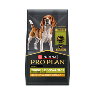 Pro Plan Shredded Chicken & Rice Weight Management Dry Dog Food