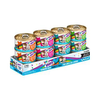 Weruva Grain Free BFF OMG Rainbow Road Variety Pack Wet Cat Food