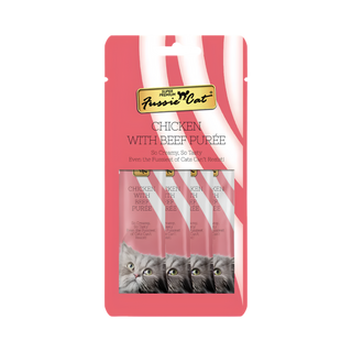 Fussie Cat Goatmilk Purees Cat Treats
