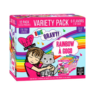 Weruva Grain Free BFF Originals Rainbow A Gogo Variety Pack Wet Cat Food