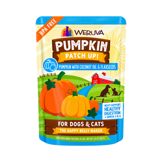 Weruva Pumpkin With Coconut Oil & Flaxseeds Happy Belly Maker For Dogs & Cats