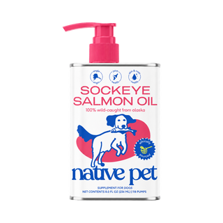 Native Pet Wild-Caught Alaskan Sockeye Salmon Oil For Dogs
