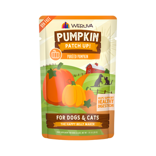 Weruva Pumpkin Patch Up Pureed Pumpkin Happy Belly Maker For Dogs & Cats