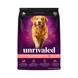 Unrivaled Salmon Meal & Rice Dry Dog Food