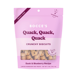 Bocce's Bakery Quack Quack Every Biscuit Dog Treats