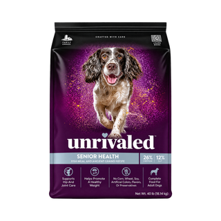 Unrivaled Senior Health Dry Dog Food