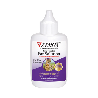 Zymox Ear Solution For Cats & Kittens