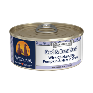 Weruva Bed & Breakfast Chicken, Egg, Pumpkin & Ham Wet Dog Food
