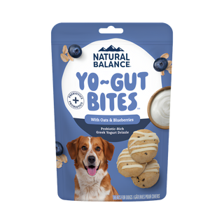 Natural Balance Yo-Gut Bites with Oats & Blueberries Dog Treat