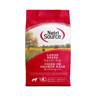 Nutrisource Large Breed Beef & Rice Dry Dog Food