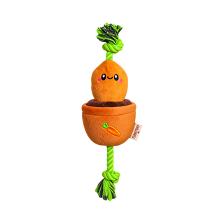Territory Treat & Tug Carrot Dog Toy