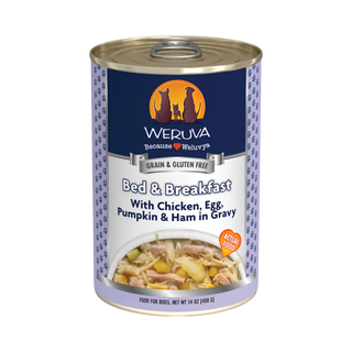 Weruva Bed & Breakfast Chicken, Egg, Pumpkin & Ham Wet Dog Food