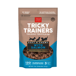 Cloud Star Tricky Trainers Salmon Dog Treats
