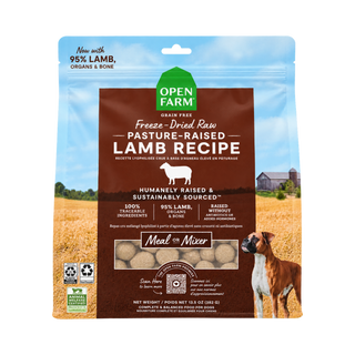 Open Farm Certified Lamb Freeze Dried Dog Food