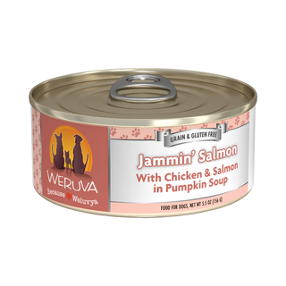 Weruva Jammin' Salmon Chicken & Salmon In Pumpkin Soup Wet Dog Food