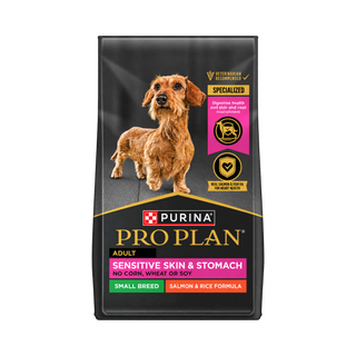 Pro Plan Salmon & Rice Sensitive Skin & Stomach Small Breed Adult Dry Dog Food