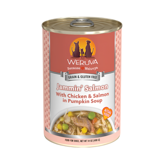 Weruva Jammin' Salmon Chicken & Salmon In Pumpkin Soup Wet Dog Food