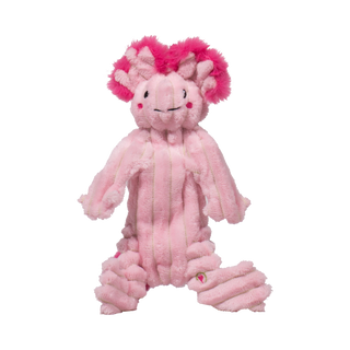 Hugglehounds Dog Toy Rope X-Brace Axolotl