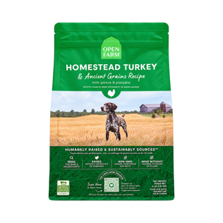 Open Farm Homestead Ancient Grains Turkey Dry Dog Food