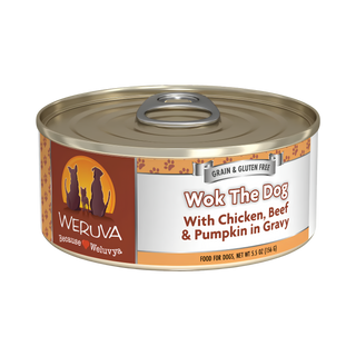 Weruva Wok The Dog Chicken, Beef & Pumpkin Wet Dog Food