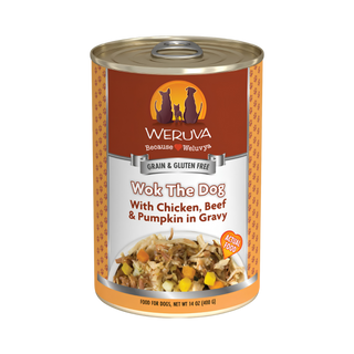 Weruva Wok The Dog Chicken, Beef & Pumpkin Wet Dog Food