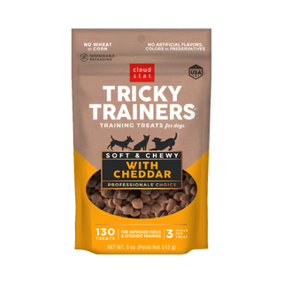 Cloud Star Tricky Trainers Cheddar Dog Treats