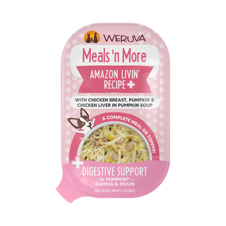Weruva Meal's N' More Amazon Livin' Recipe Plus Digestive Support Wet Dog Food