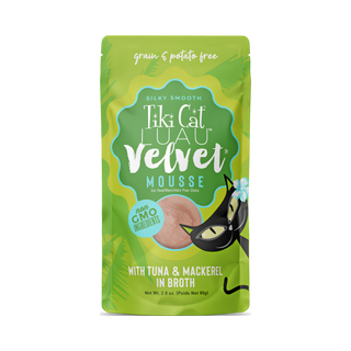 Tiki Velvet Mousse Tuna and Mackerel Wet Cat Food