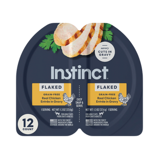 Instinct Flaked Grain Free Split Cup Wet Cat Food