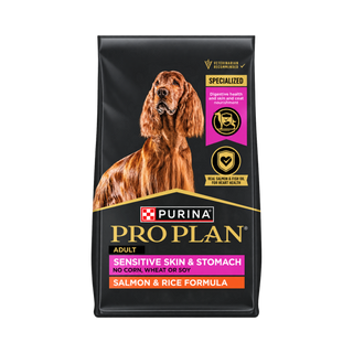 Purina Pro Plan Adult Sensitive Skin & Stomach Salmon & Rice Dry Dog Food