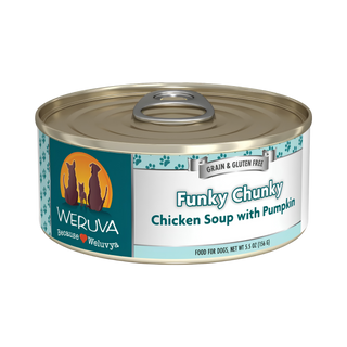Weruva Funky Chunky Chicken Soup With Pumpkin Wet Dog Food