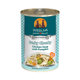 Weruva Funky Chunky Chicken Soup With Pumpkin Wet Dog Food