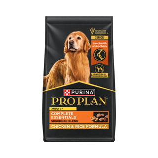 Purina Pro Plan 7+ Senior Shredded Chicken & Rice Dry Dog Food
